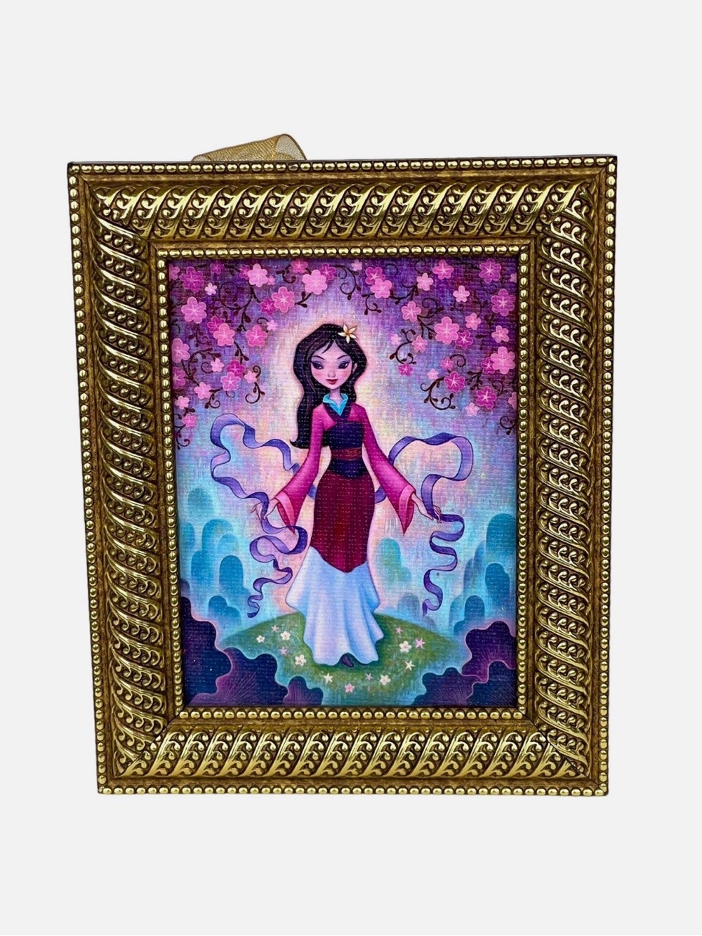Disney Mulan Wonderground Gallery Late Blossoms Mini Giclée Art Jeramiah Ketner